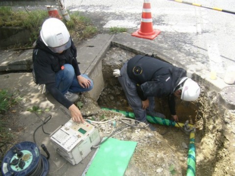 ガス導管工事